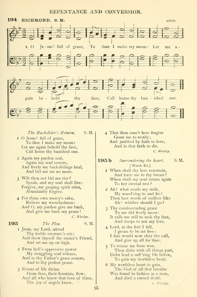 African Methodist Episcopal hymn and tune book: adapted to the doctrine and usages of the church. page 120