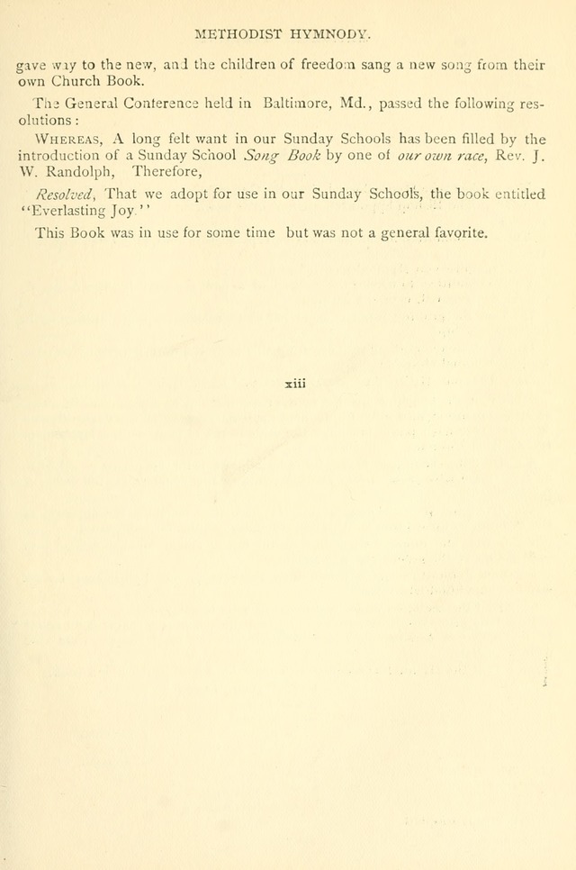 African Methodist Episcopal hymn and tune book: adapted to the doctrine and usages of the church. page 22