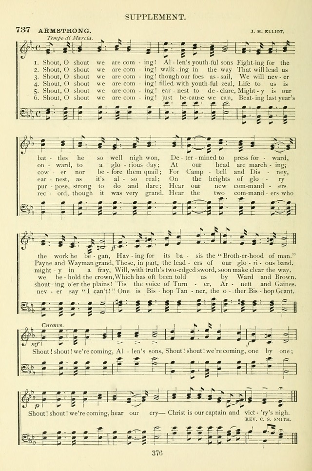 African Methodist Episcopal hymn and tune book: adapted to the doctrine and usages of the church. page 405