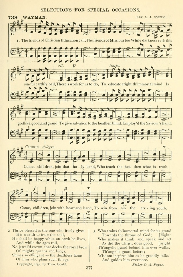 African Methodist Episcopal hymn and tune book: adapted to the doctrine and usages of the church. page 406