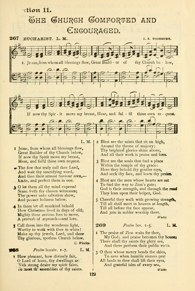 The African Methodist Episcopal Hymn and Tune Book: adapted to the doctrines and usages of the church (6th ed.) page 129