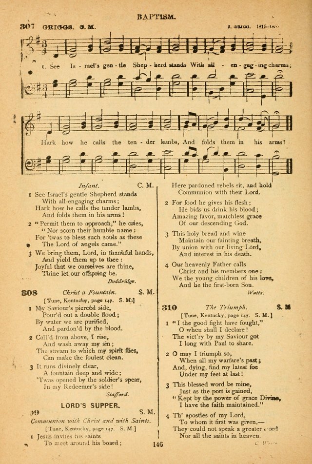 The African Methodist Episcopal Hymn and Tune Book: adapted to the doctrines and usages of the church (6th ed.) page 146