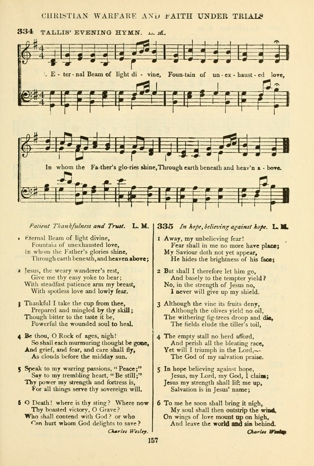 The African Methodist Episcopal Hymn and Tune Book: adapted to the doctrines and usages of the church (6th ed.) page 157