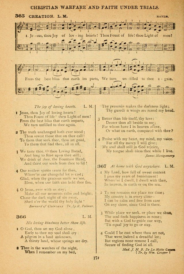 The African Methodist Episcopal Hymn and Tune Book: adapted to the doctrines and usages of the church (6th ed.) page 174