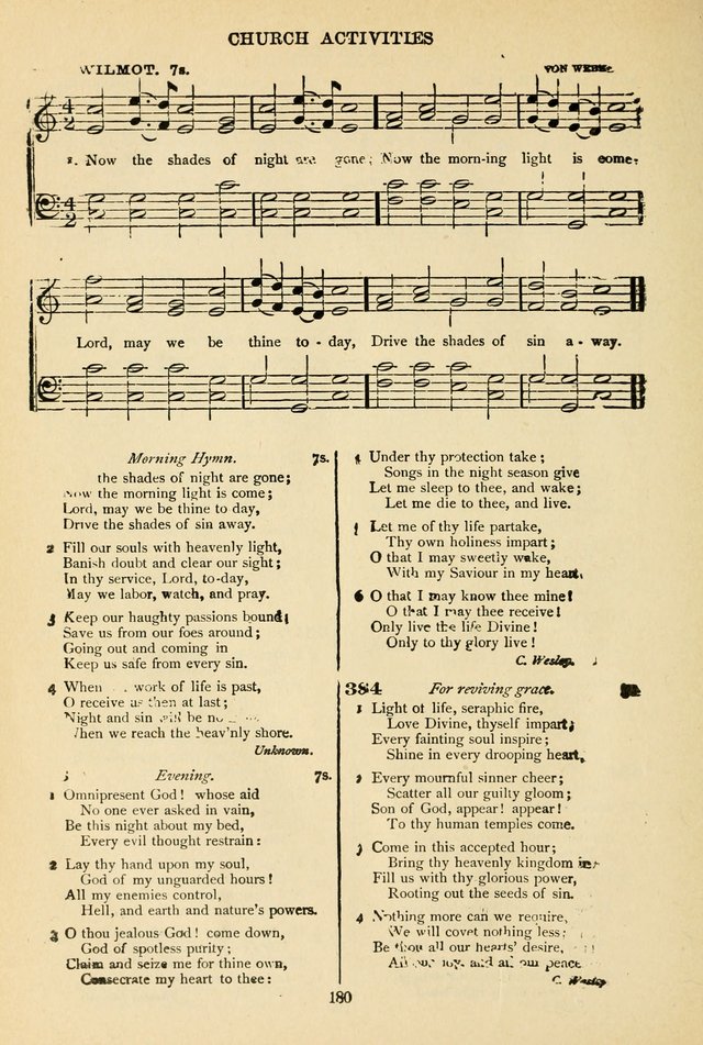 The African Methodist Episcopal Hymn and Tune Book: adapted to the doctrines and usages of the church (6th ed.) page 180