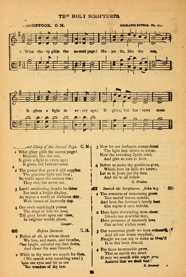 The African Methodist Episcopal Hymn and Tune Book: adapted to the doctrines and usages of the church (6th ed.) page 26