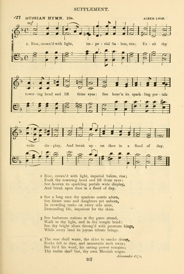 The African Methodist Episcopal Hymn and Tune Book: adapted to the doctrines and usages of the church (6th ed.) page 307