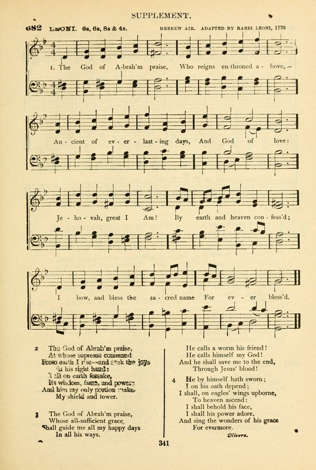 The African Methodist Episcopal Hymn and Tune Book: adapted to the doctrines and usages of the church (6th ed.) page 341