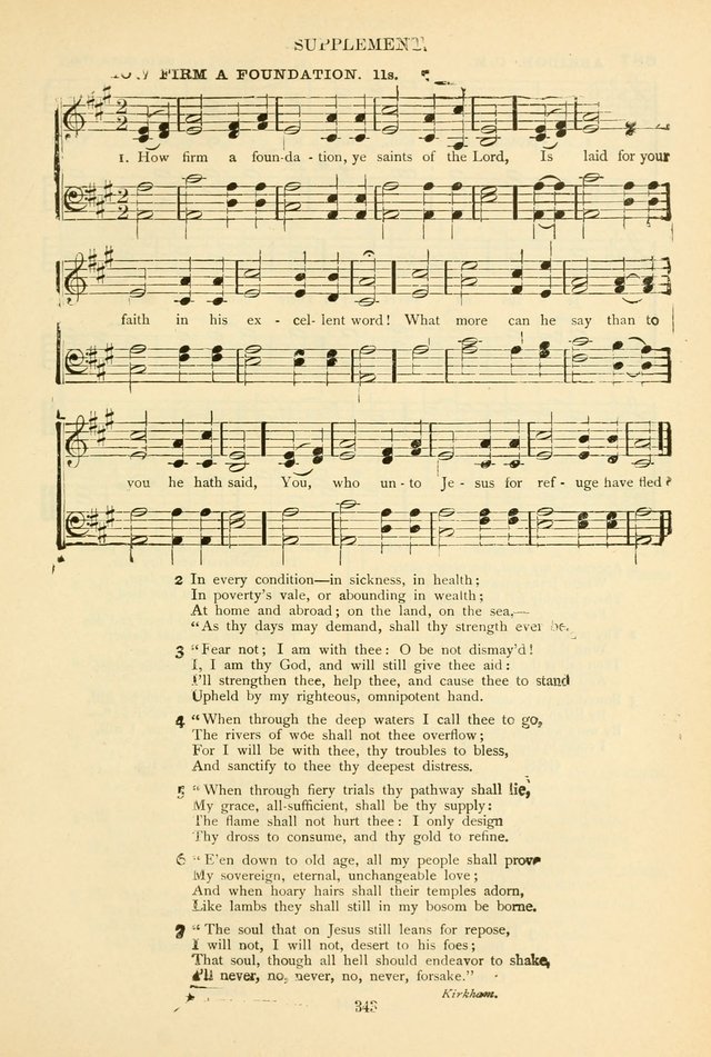 The African Methodist Episcopal Hymn and Tune Book: adapted to the doctrines and usages of the church (6th ed.) page 343