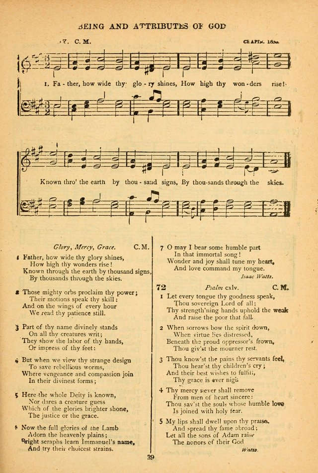 The African Methodist Episcopal Hymn and Tune Book: adapted to the doctrines and usages of the church (6th ed.) page 39