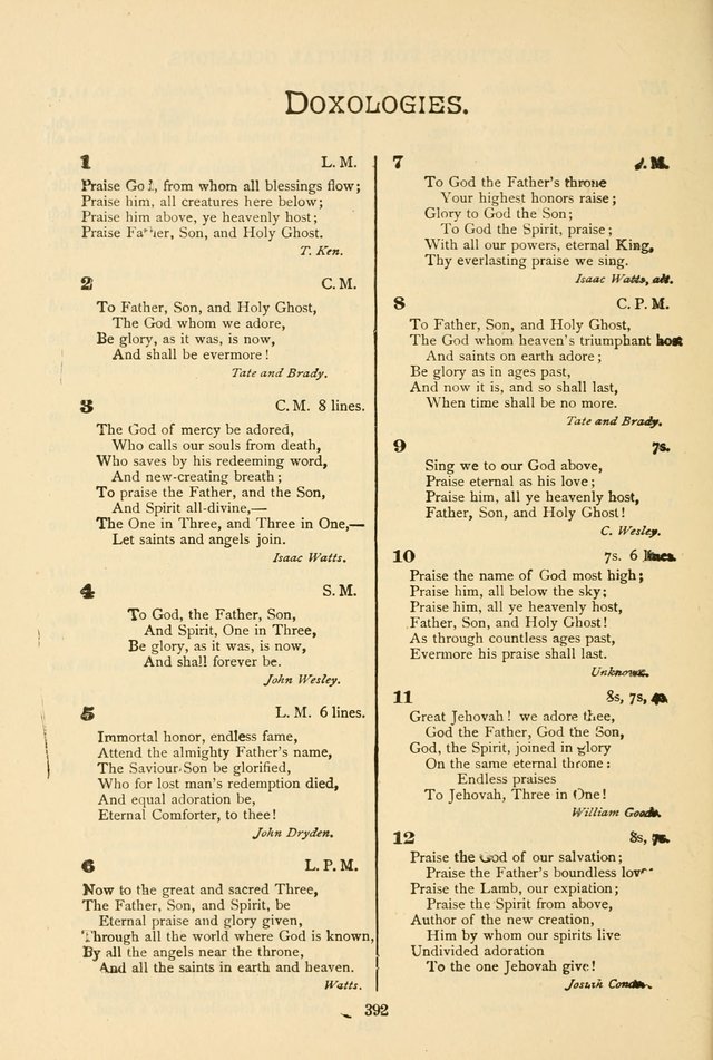 The African Methodist Episcopal Hymn and Tune Book: adapted to the doctrines and usages of the church (6th ed.) page 392