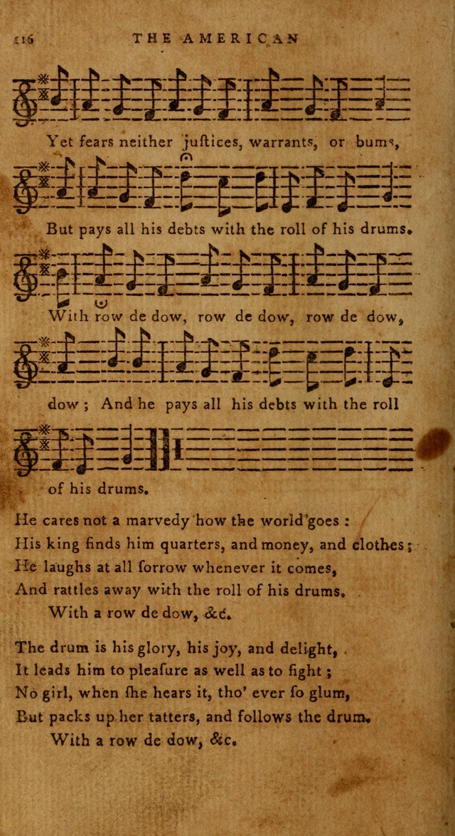 The American Musical Miscellany: a collection of the newest and most approved songs, set to music page 104