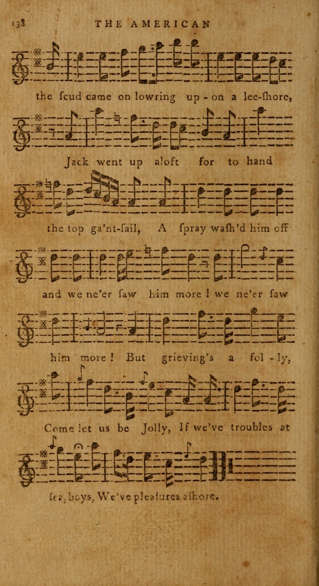 The American Musical Miscellany: a collection of the newest and most approved songs, set to music page 126