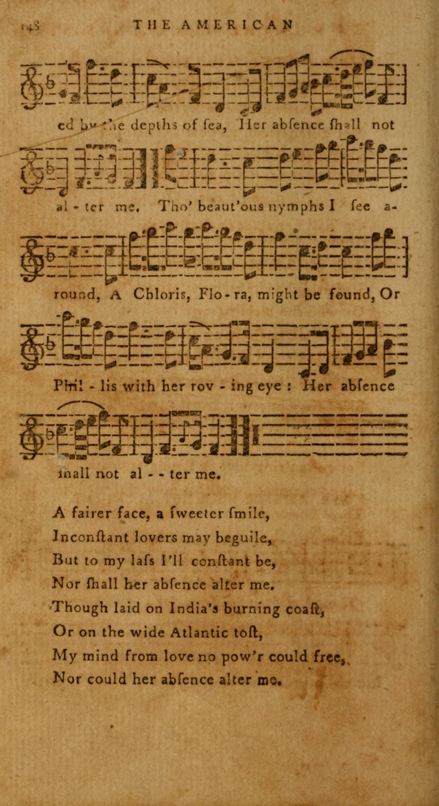 The American Musical Miscellany: a collection of the newest and most approved songs, set to music page 136