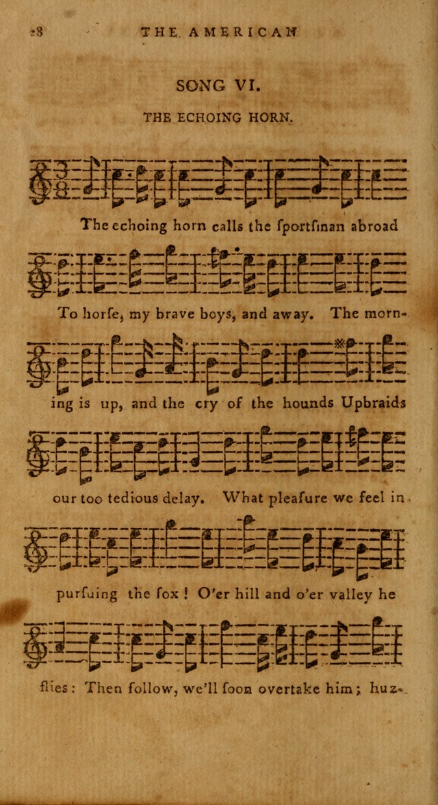 The American Musical Miscellany: a collection of the newest and most approved songs, set to music page 16