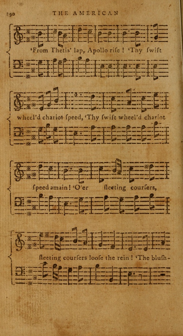 The American Musical Miscellany: a collection of the newest and most approved songs, set to music page 176