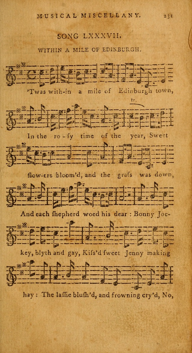 The American Musical Miscellany: a collection of the newest and most approved songs, set to music page 217