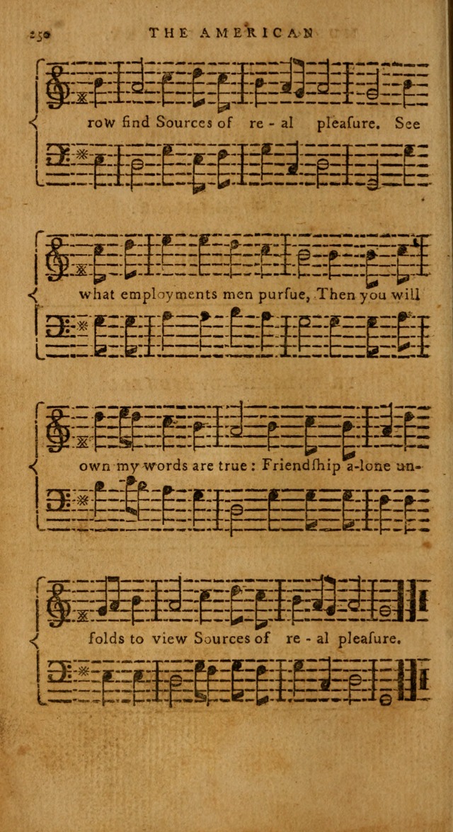 The American Musical Miscellany: a collection of the newest and most approved songs, set to music page 236