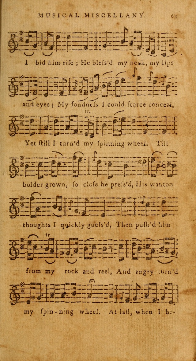 The American Musical Miscellany: a collection of the newest and most approved songs, set to music page 51