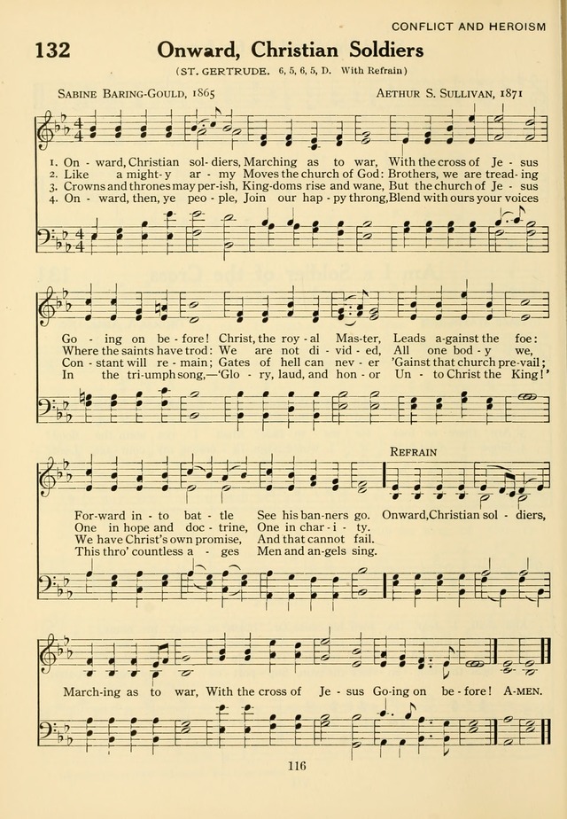 The Army and Navy Hymnal page 116