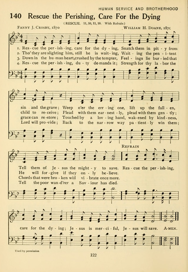 The Army and Navy Hymnal page 122