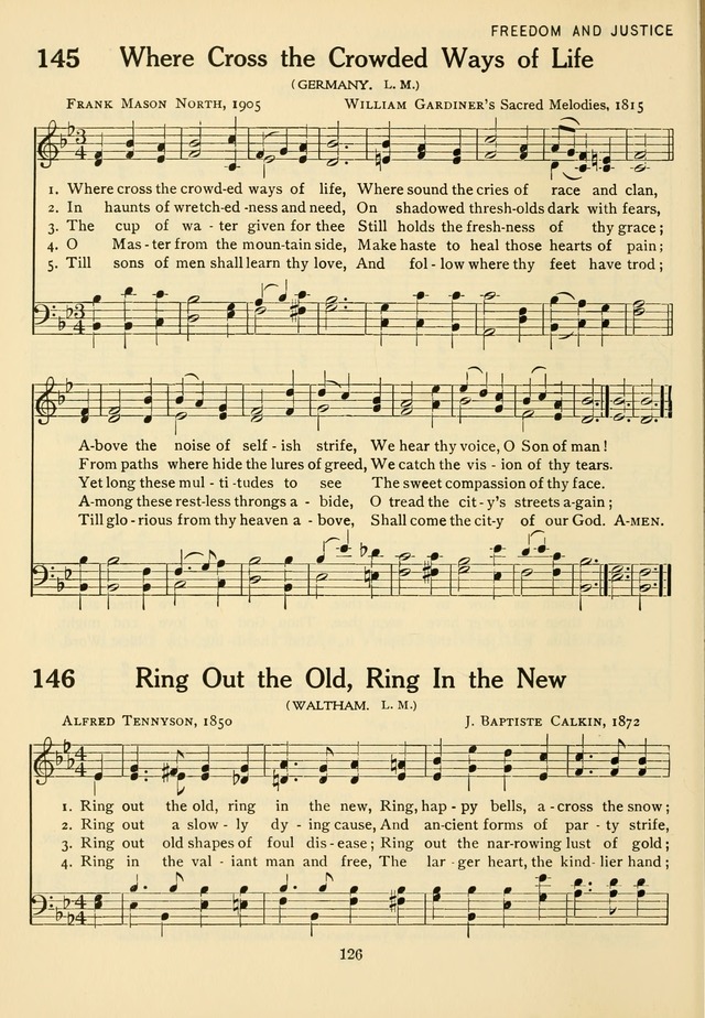 The Army and Navy Hymnal page 126