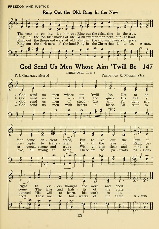 The Army and Navy Hymnal page 127