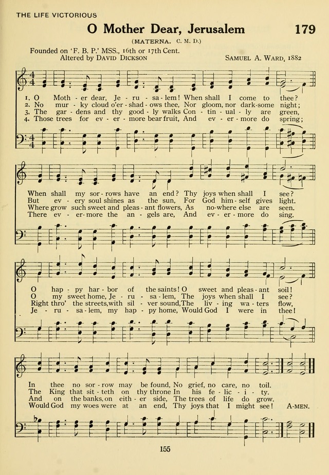 The Army and Navy Hymnal page 155