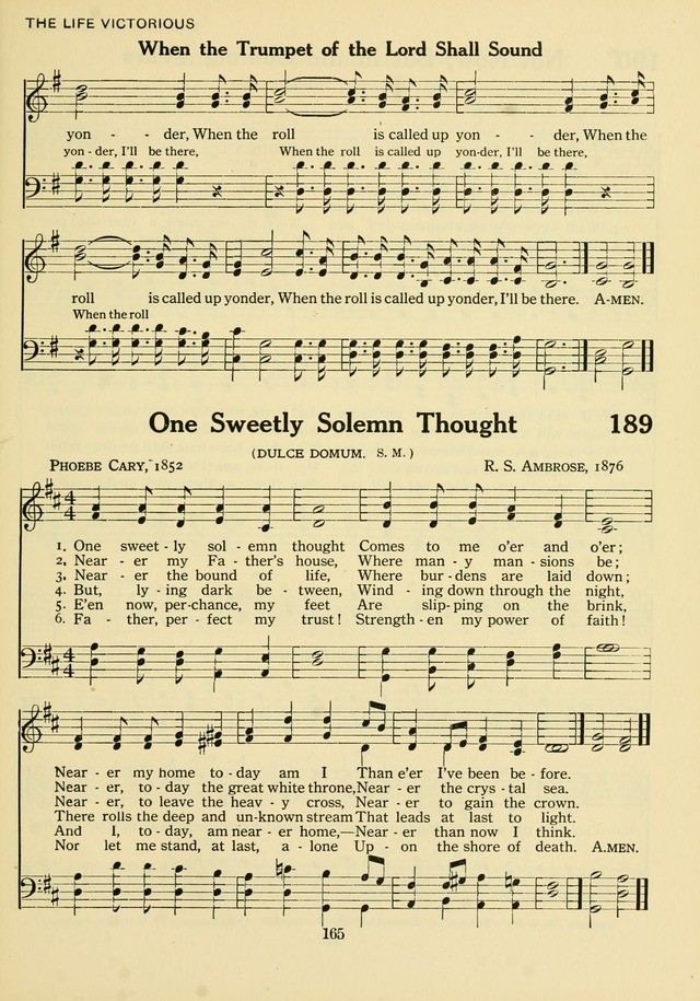 The Army and Navy Hymnal page 165