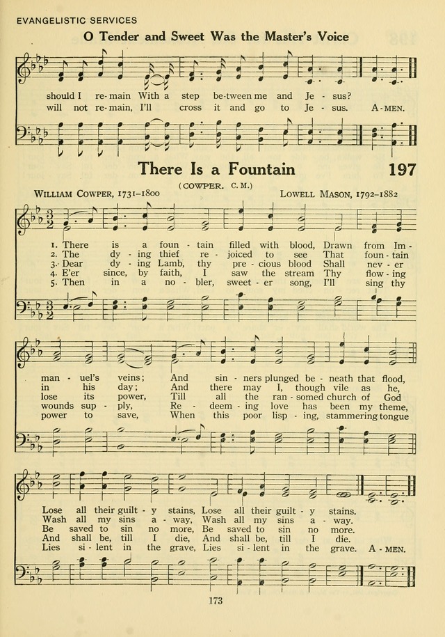 The Army and Navy Hymnal page 173