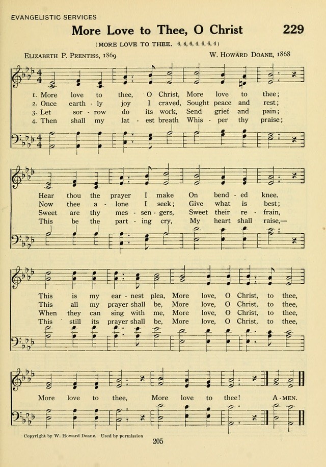 The Army and Navy Hymnal page 205