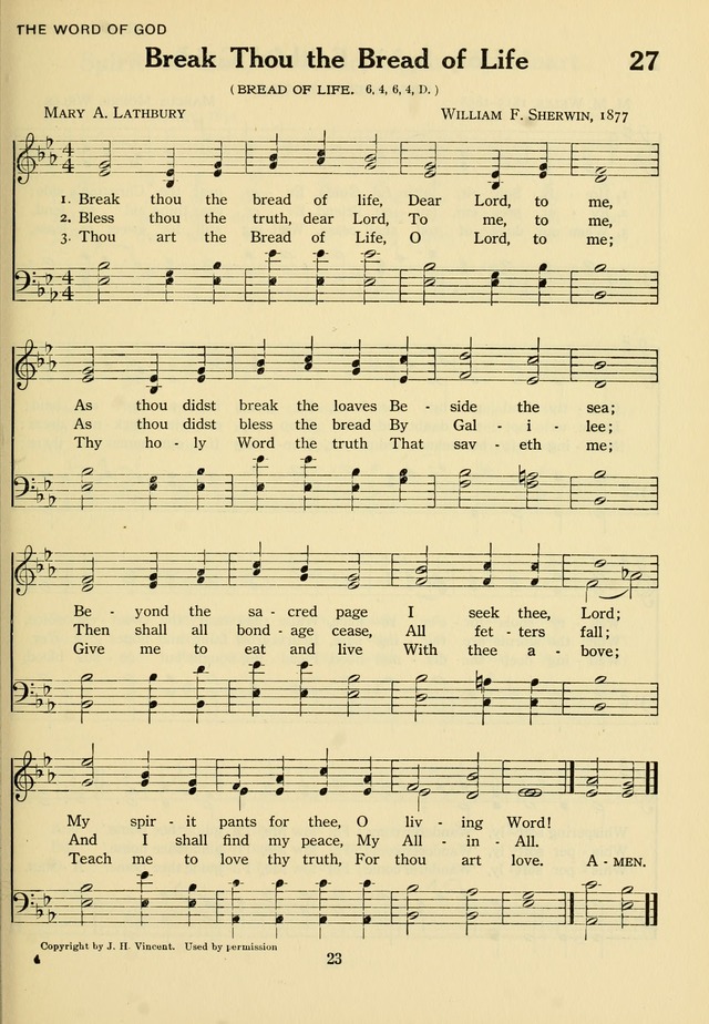 The Army and Navy Hymnal page 23