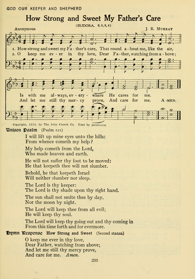 The Army and Navy Hymnal page 235