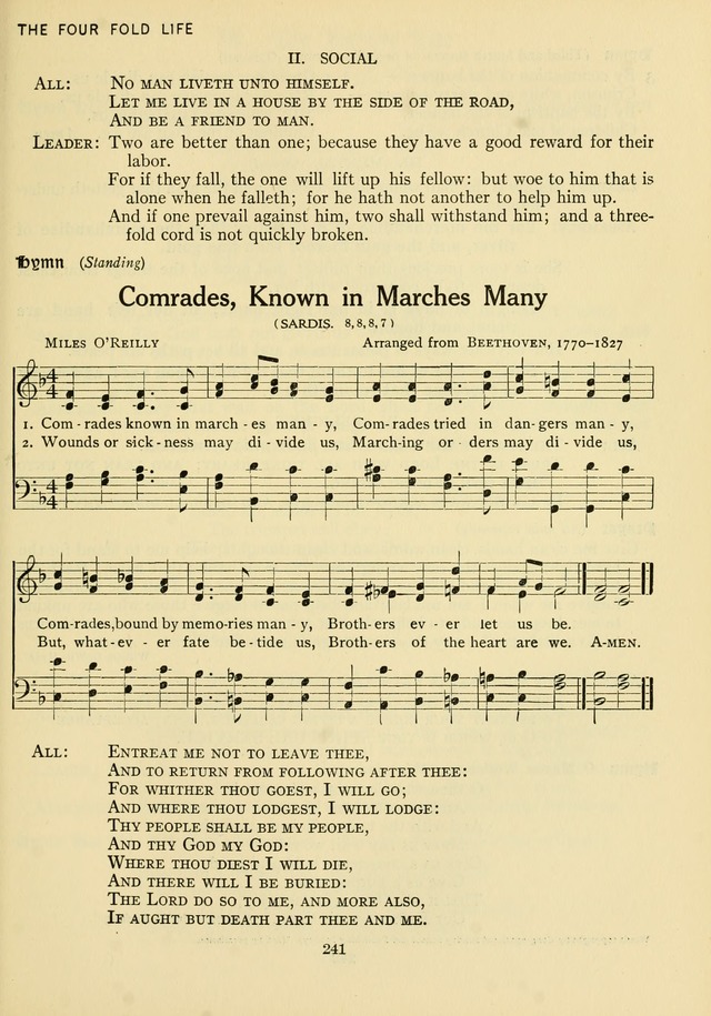 The Army and Navy Hymnal page 241