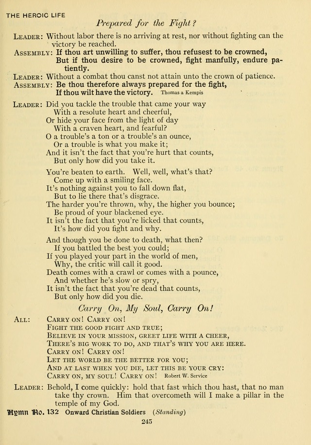 The Army and Navy Hymnal page 245