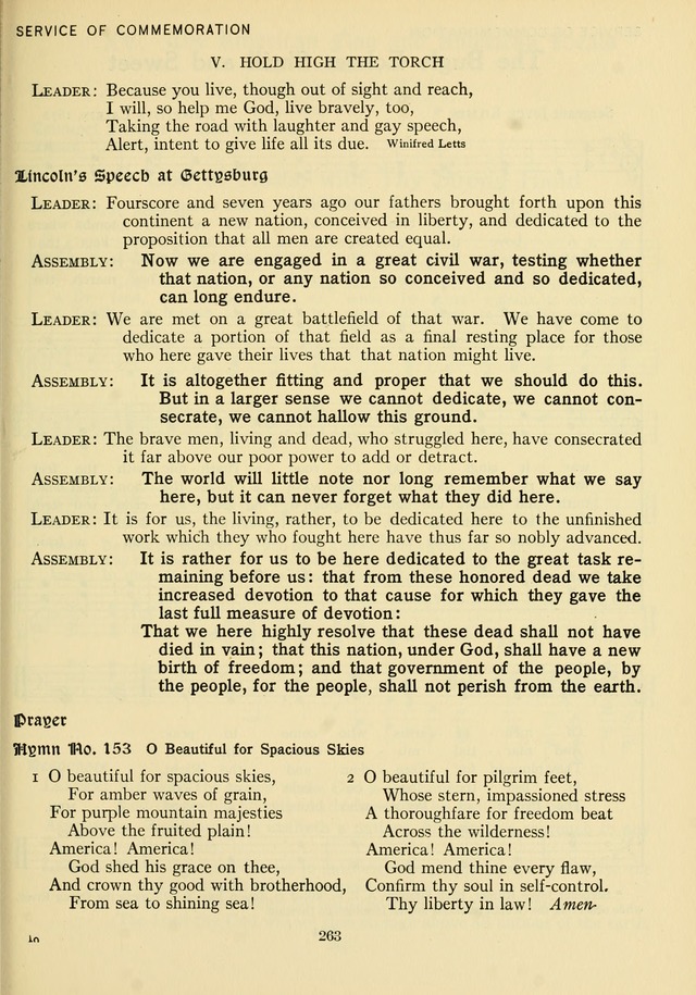 The Army and Navy Hymnal page 263