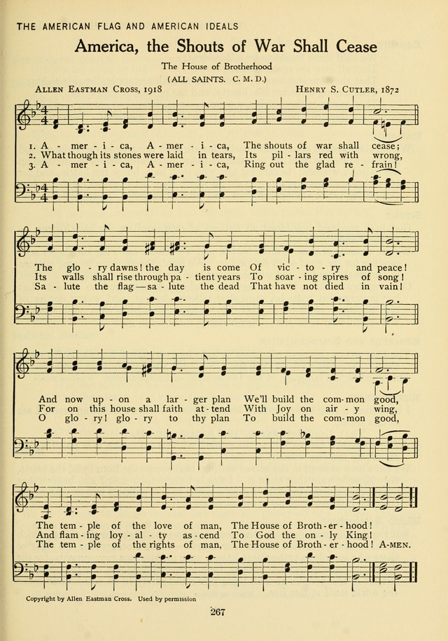 The Army and Navy Hymnal page 267