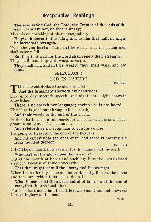 The Army and Navy Hymnal page 281