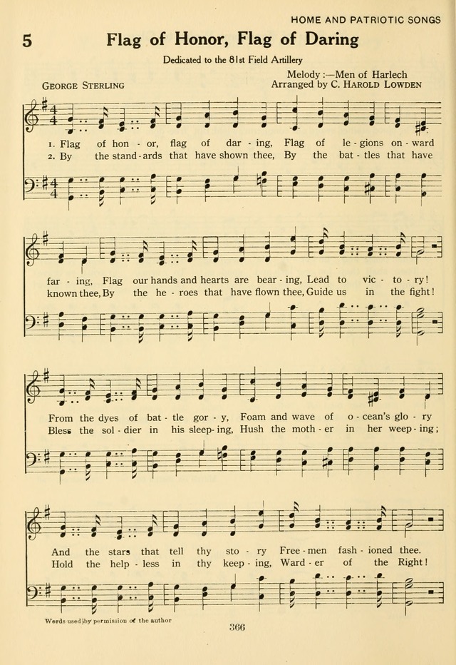 The Army and Navy Hymnal page 366