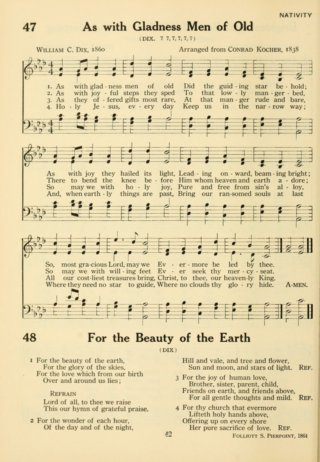 The Army and Navy Hymnal page 42