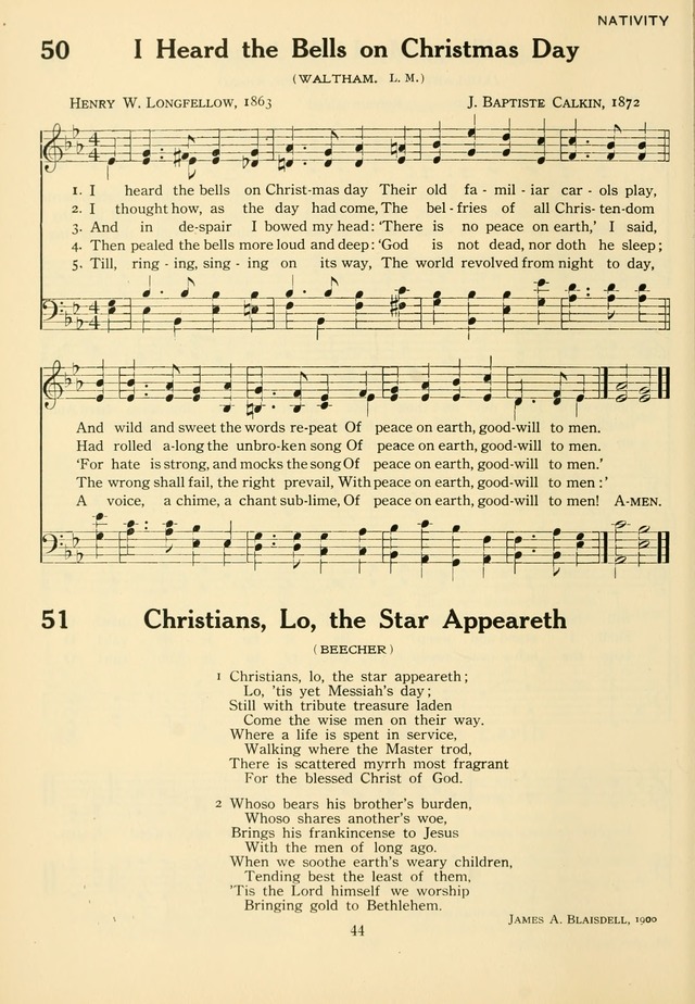 The Army and Navy Hymnal page 44