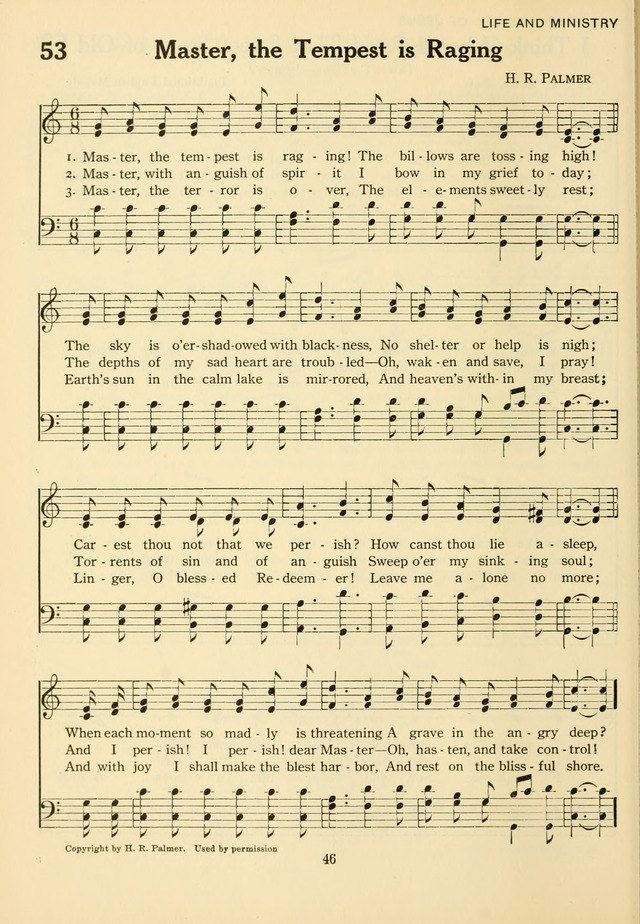 The Army and Navy Hymnal page 46