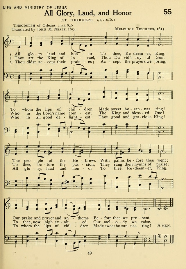 The Army and Navy Hymnal page 49