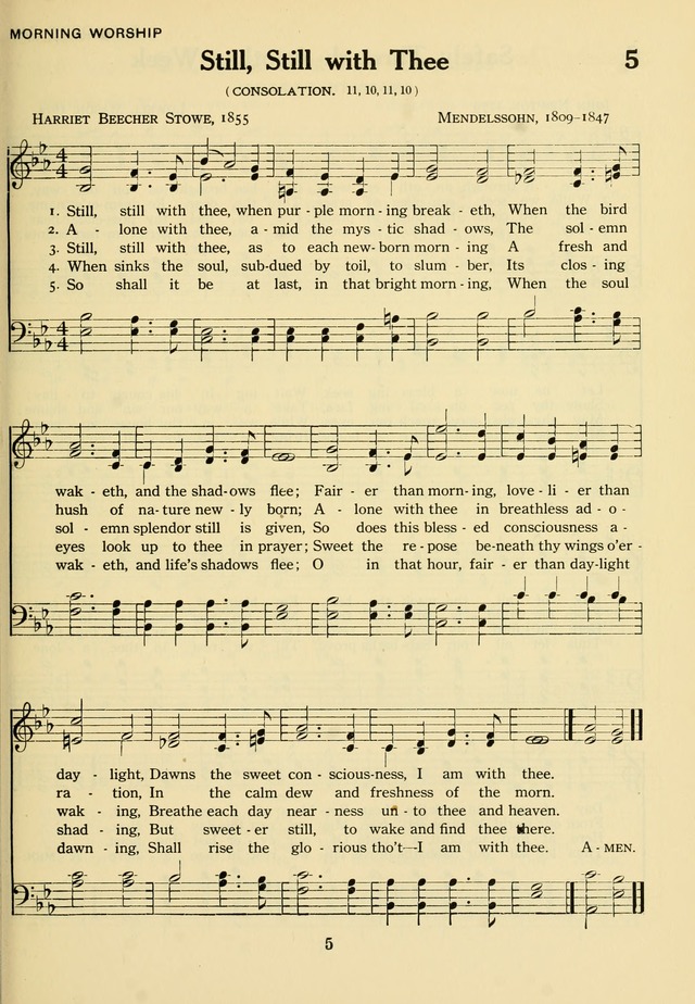 The Army and Navy Hymnal page 5