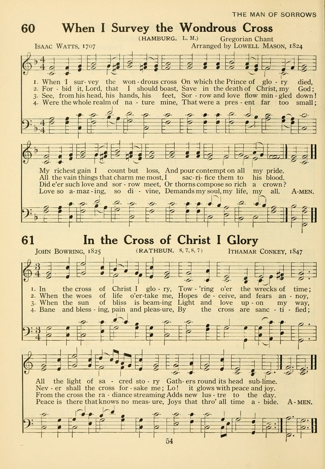 The Army and Navy Hymnal page 54