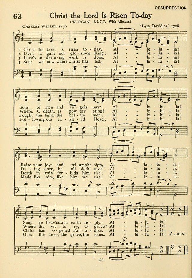 The Army and Navy Hymnal page 56