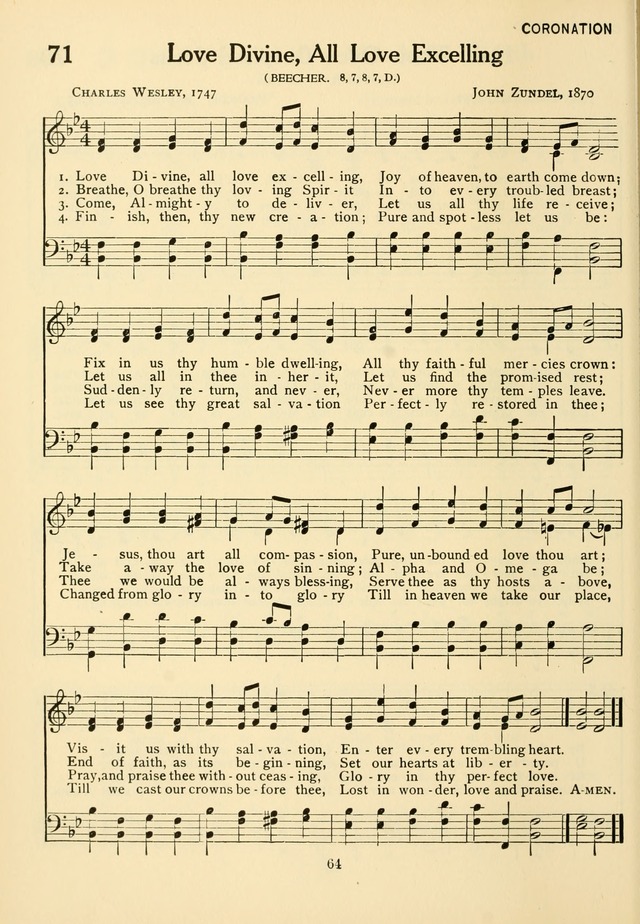 The Army and Navy Hymnal page 64