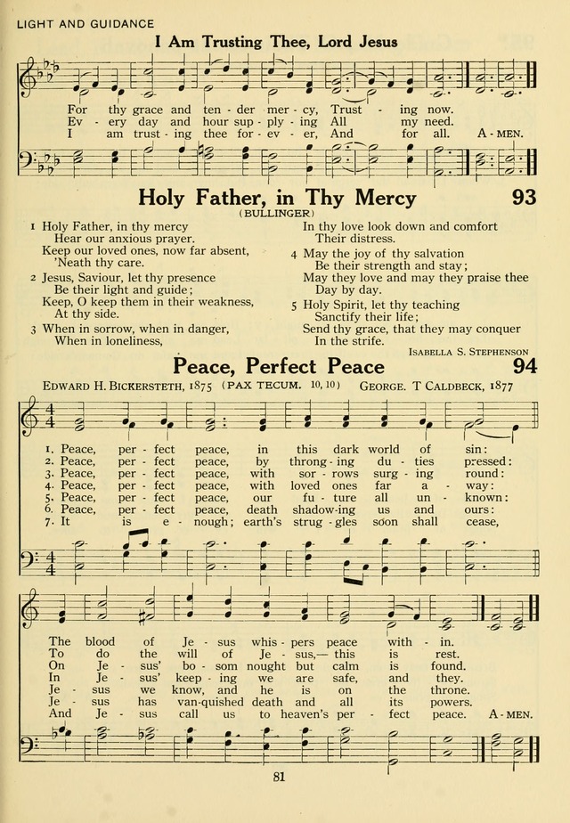 The Army and Navy Hymnal page 81