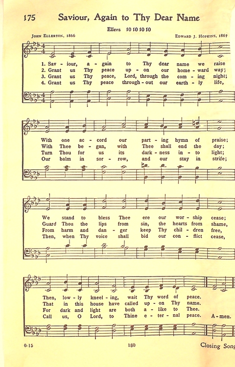 The Hymnal: Army and Navy page 181