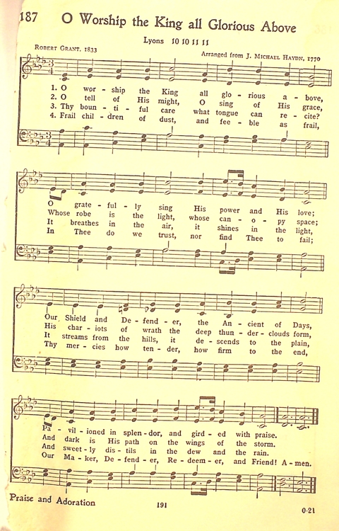 The Hymnal: Army and Navy page 192